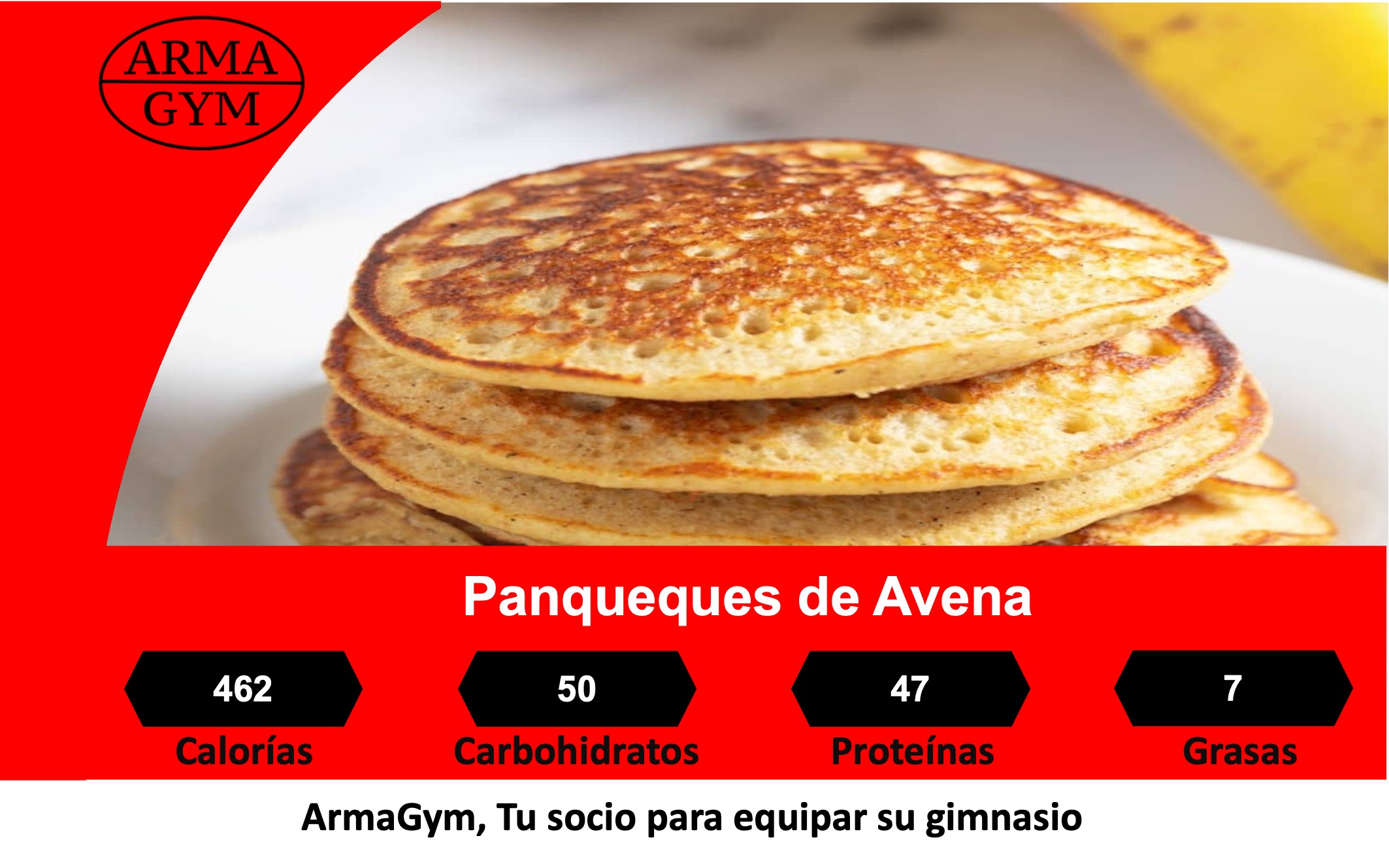 Panqueque de avena