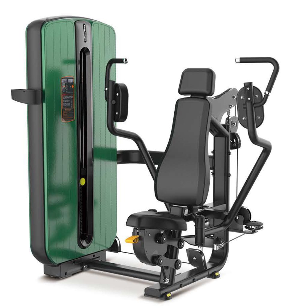 La máquina de vuelo de pecho de la serie XMDM de MBH Fitness